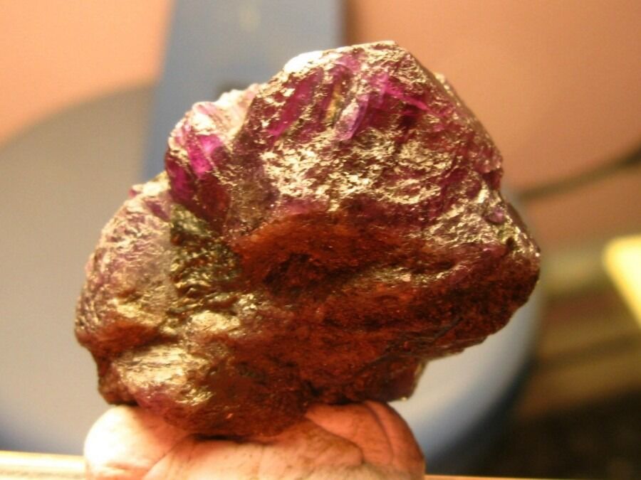 Alexandrite Chrysobéryl brut 29,5GR Ultra Rare Collection Piece de musée – Image 8