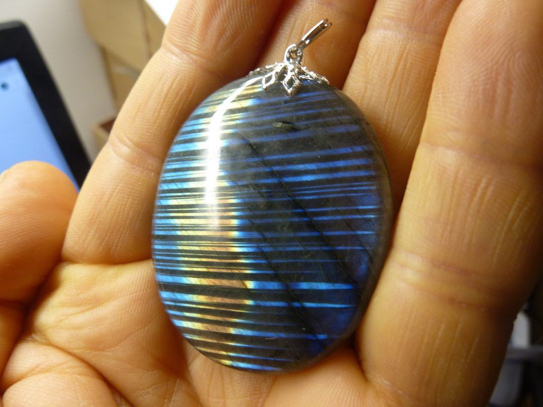 PENDENTIF LABRADORITE REF 5268