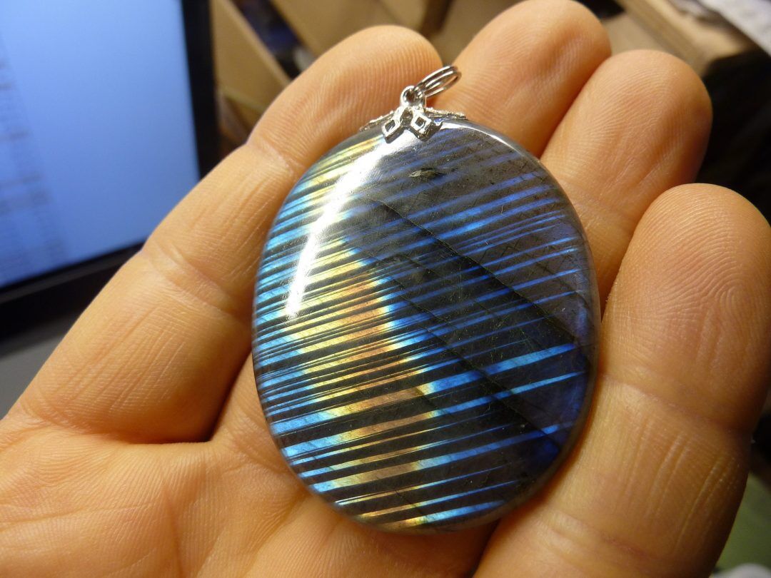 PENDENTIF LABRADORITE REF 5268