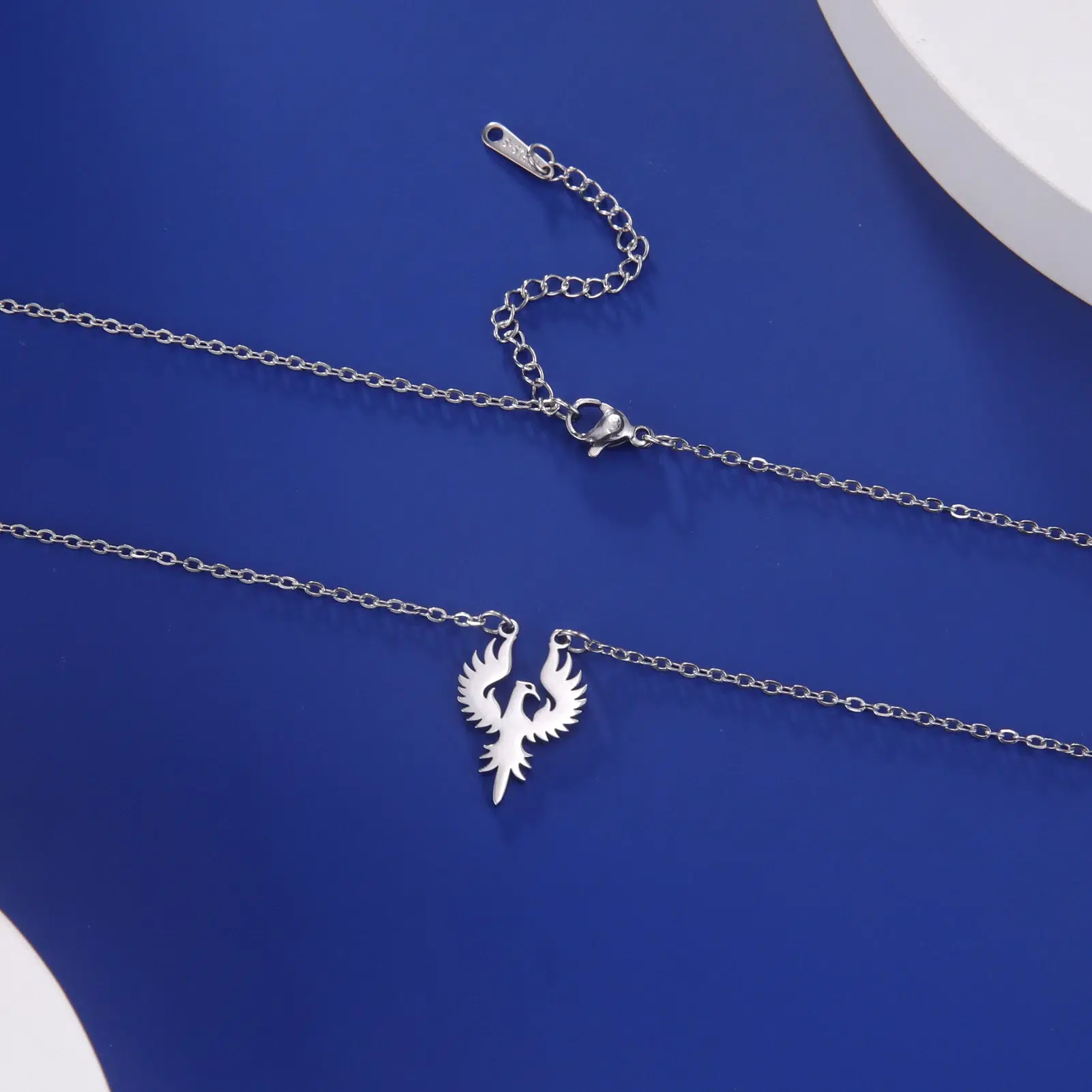 Collier pendentif Phénix ref argent