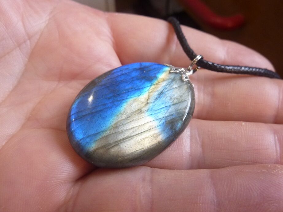 Pendentif Labradorite spécial pour thérapeute GG 26T