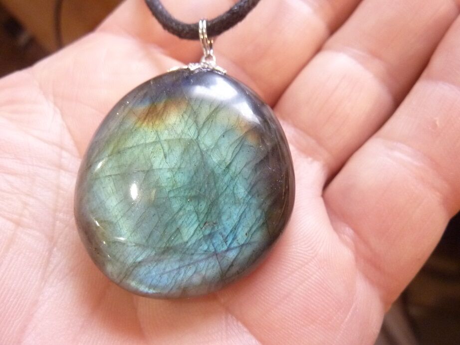 Pendentif Labradorite spécial pour thérapeute GG 71