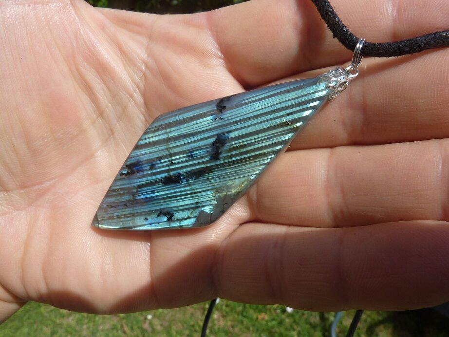 Pendentif Labradorite spécial pour thérapeute GG 37