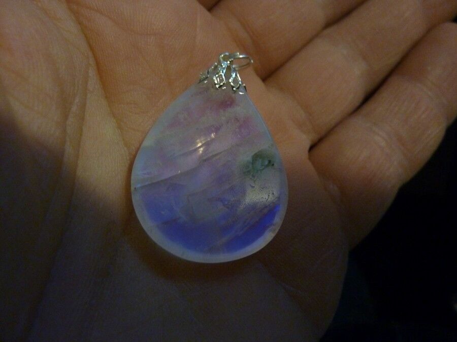 PENDENTIF PIERRE DE LUNE GEMME 42.5 cts AAA+ ref 9448 – Image 2