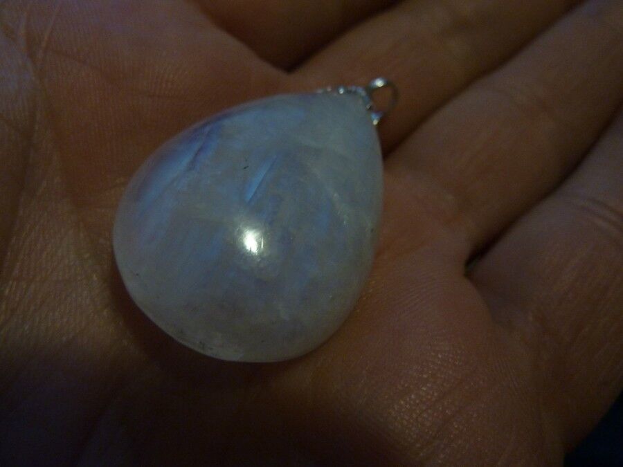 PENDENTIF PIERRE DE LUNE GEMME 52 cts AAA+ ref 1815