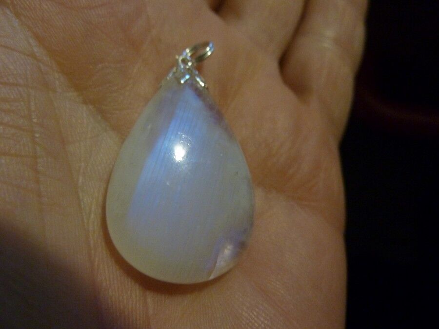 PENDENTIF PIERRE DE LUNE GEMME 46 cts AAA+ ref 7415