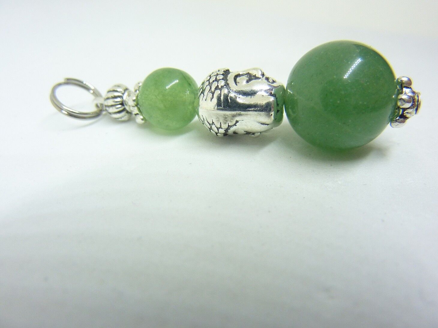PENDENTIF AVENTURINE VERTE BOUDDHA PAIX ET CALME – Image 2