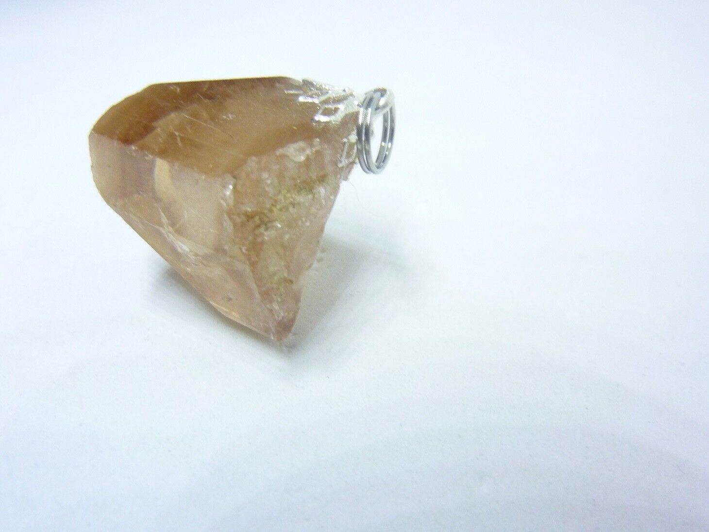 SUBLIME PENDENTIF TOPAZE IMPERIALE GEMME 15,7 GR 78 CARATS TRES RARE ref 2943 – Image 3