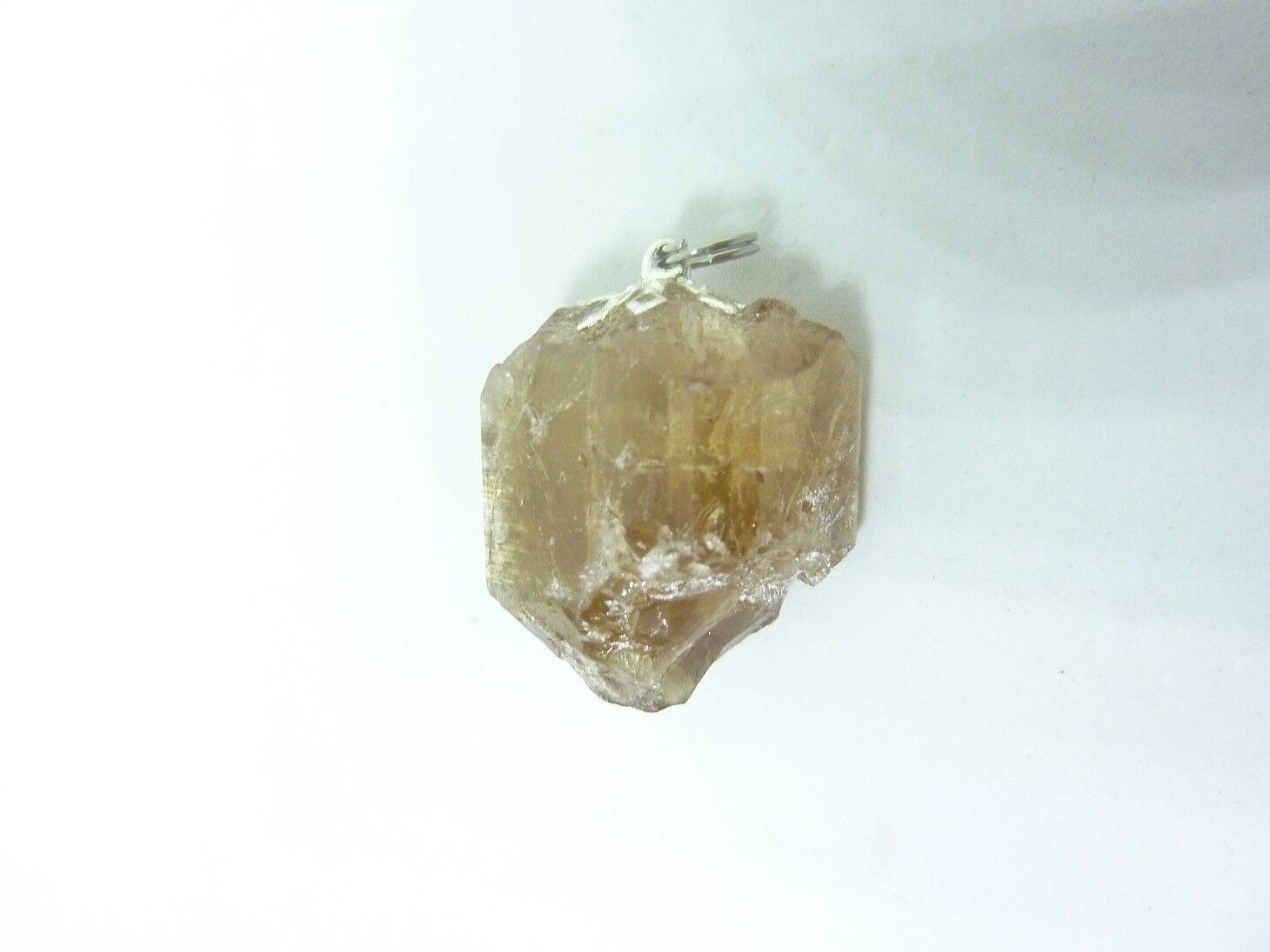 UBLIME PENDENTIF TOPAZE IMPERIALE GEMME 20 GR 100 CARATS TRES RARE ref 1333