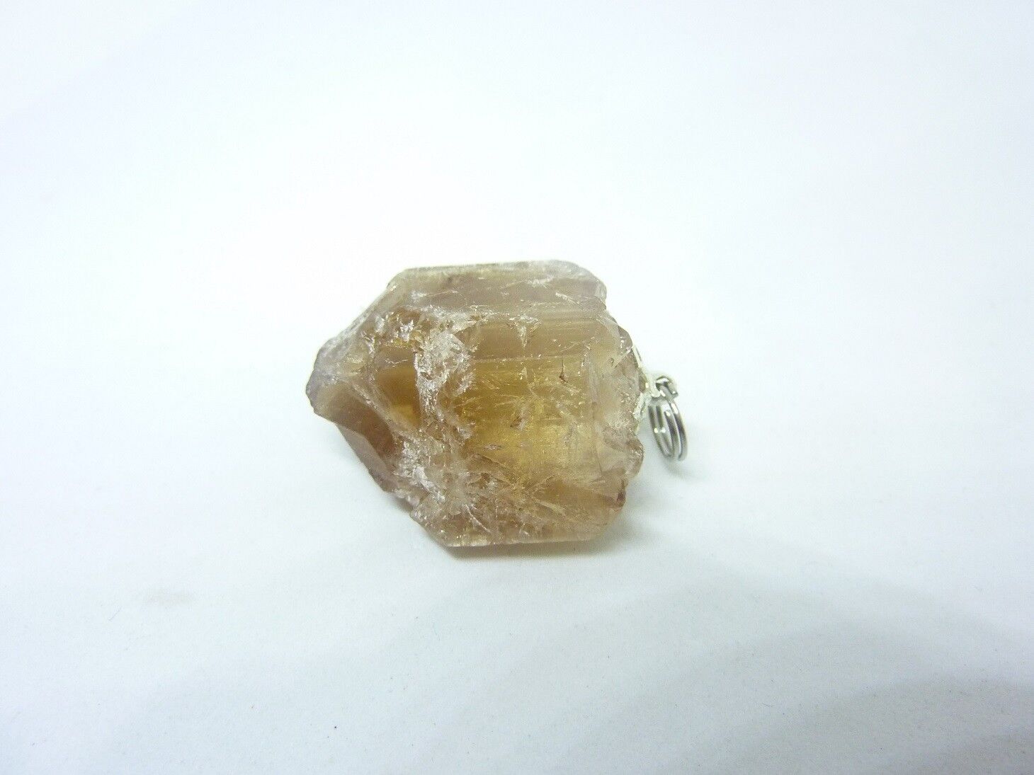 SUBLIME PENDENTIF TOPAZE IMPERIALE GEMME 20 GR 100 CARATS TRES RARE ref 1333 – Image 2