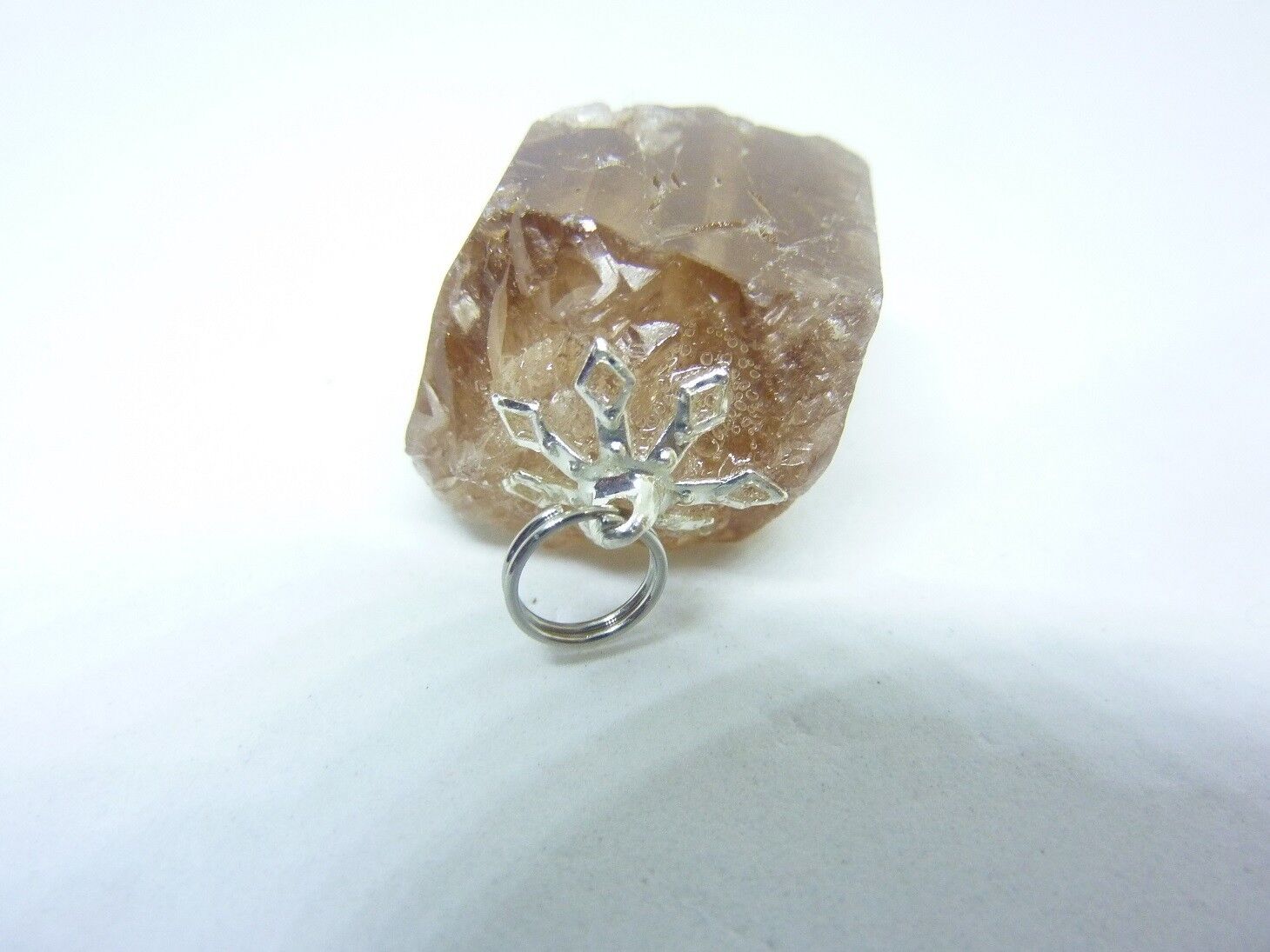 SUBLIME PENDENTIF TOPAZE IMPERIALE GEMME 20 GR 100 CARATS TRES RARE ref 1333 – Image 4