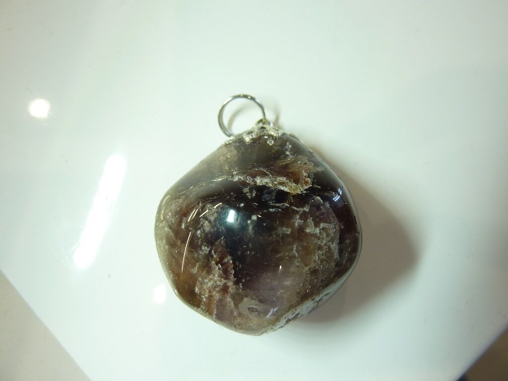 Pendentif Cacoxénite super seven très rare Ref 6261