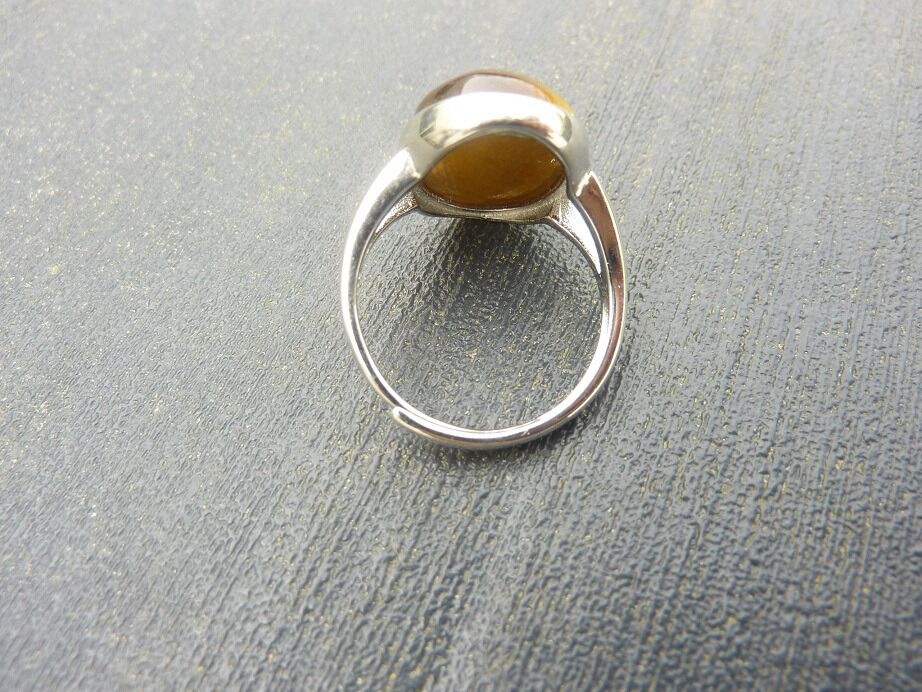 Bague Oeil de tigre réglage