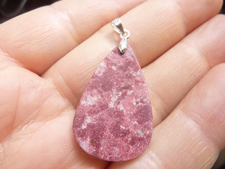 Pendentif Thulite argent 925 GG 2702