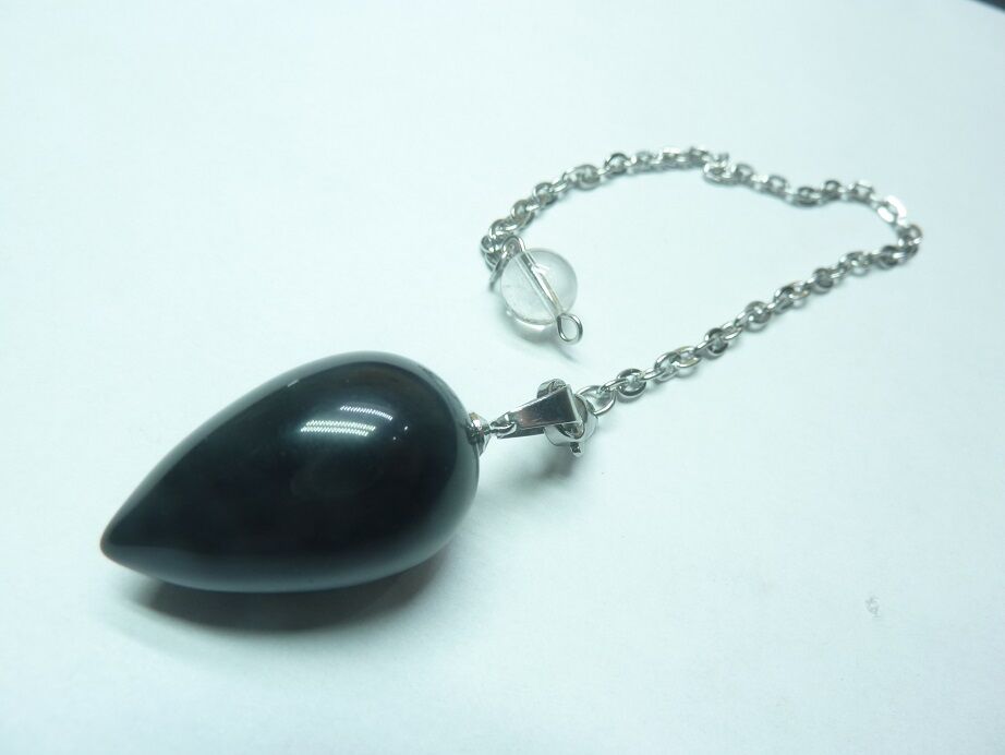 Pendule Obsidienne noire - Radiesthésie