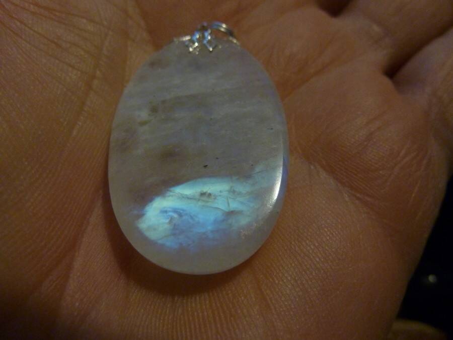 PENDENTIF PIERRE DE LUNE GEMME 62.5 cts AAA+ ref 6130 – Image 4