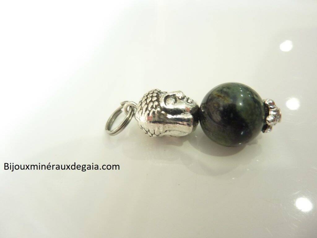 PENDENTIF JASPE KAMBAMBA BOUDDHA