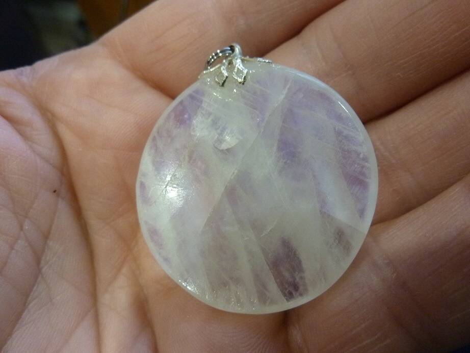 Pendentif pierre de lune gemme ref 2588