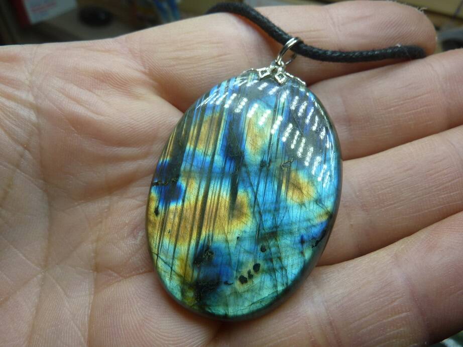 Pendentif Labradorite spécial pour thérapeute GGP 3307
