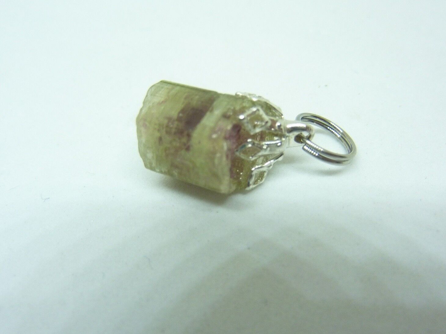 Pendentif Tourmaline melon d'eau très rare ! ref 5197 – Image 2
