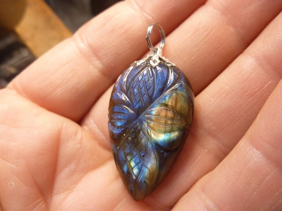 Pendentif Labradorite réf 0529