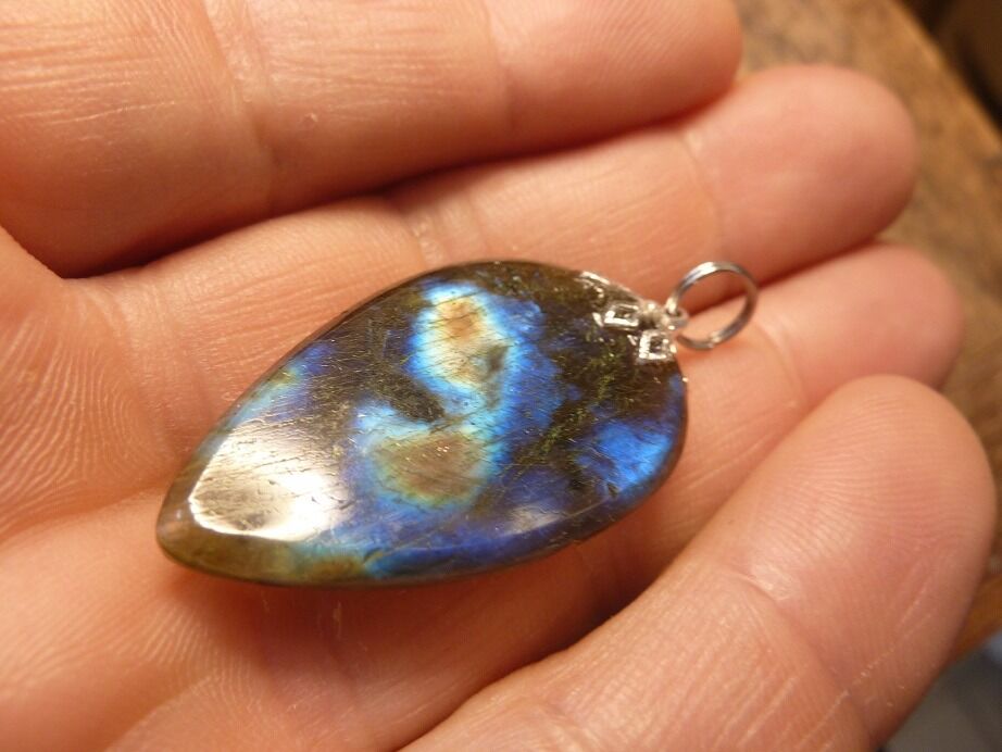 Pendentif Labradorite réf 0529