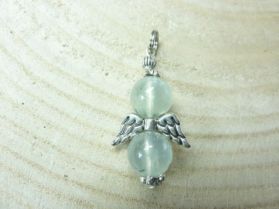 Pendentif Préhnite - perles 10 mm