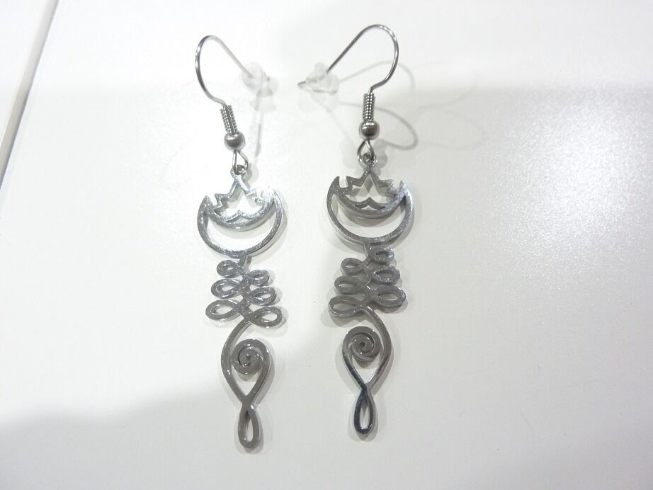 Boucles d'oreilles Lotus Unalome