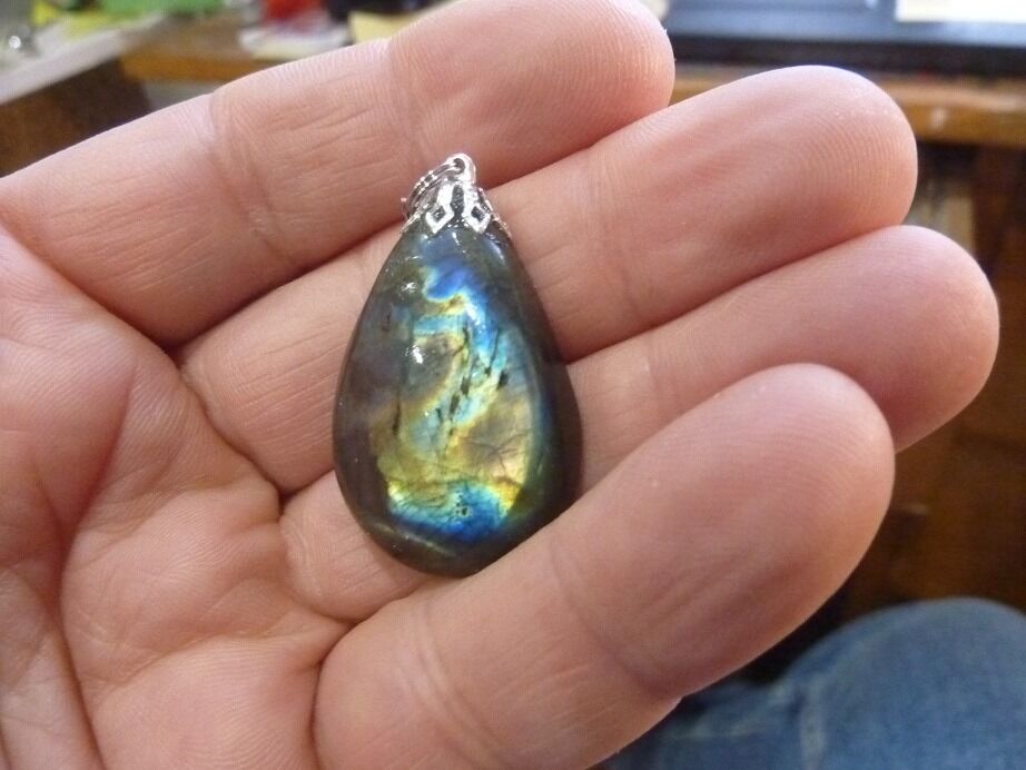 Pendentif Labradorite ref 3487