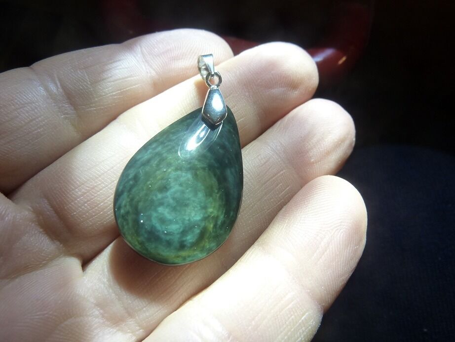 Pendentif Obsidienne oeil céleste mentogochol ref 9999