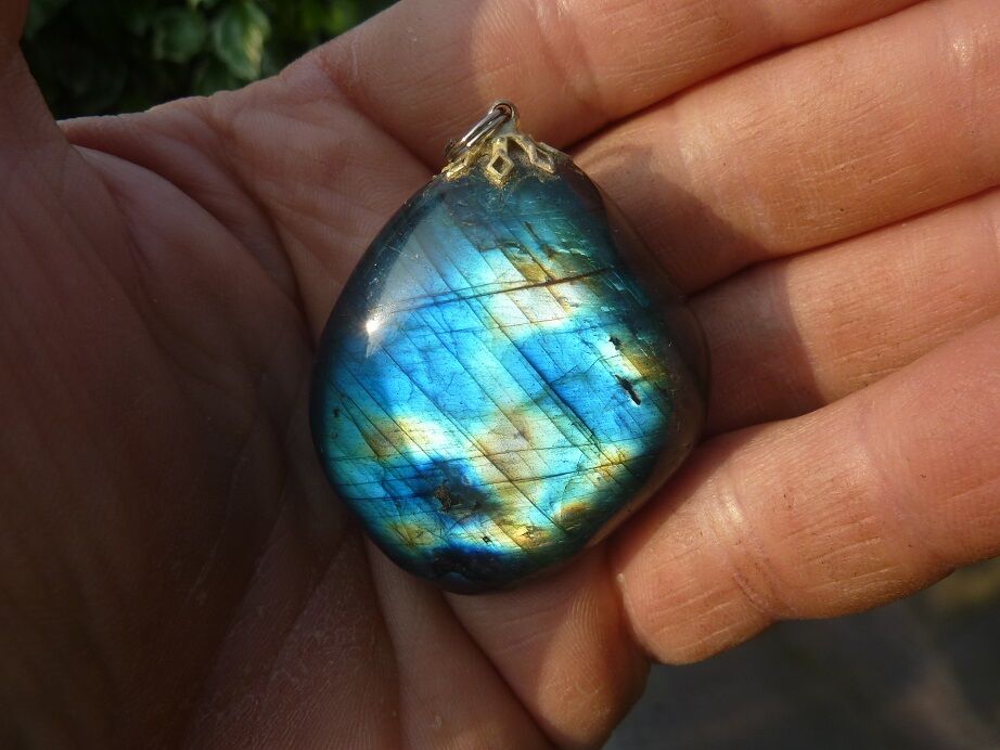 Pendentif Labradorite spécial pour thérapeute GG B78