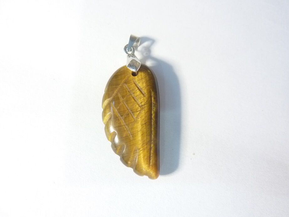 Pendentif Oeil de tigre Argent 925 protection et confiance en soi