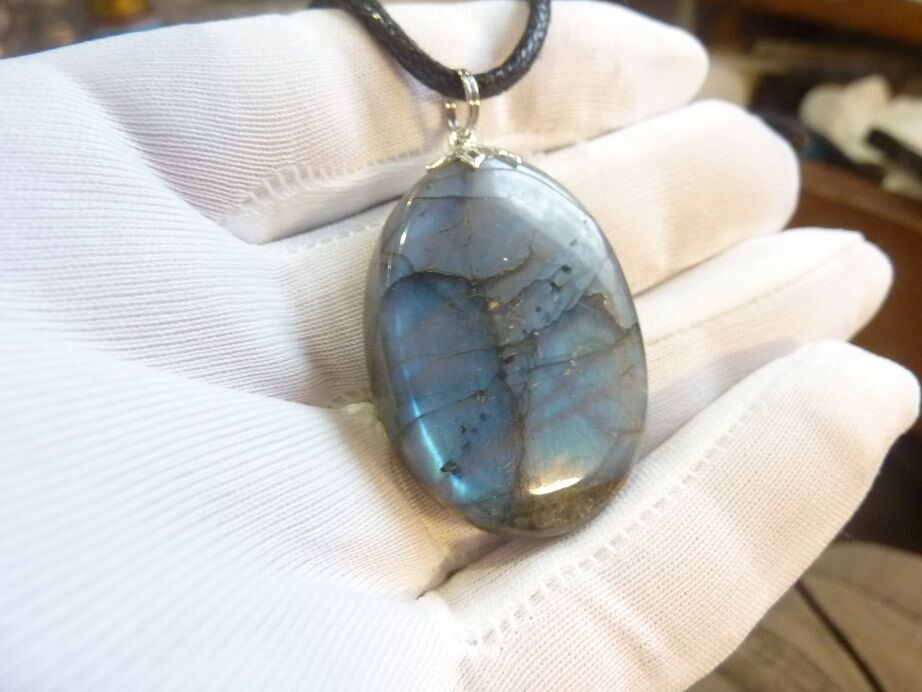 Pendentif Labradorite spécial pour thérapeute GG 3908