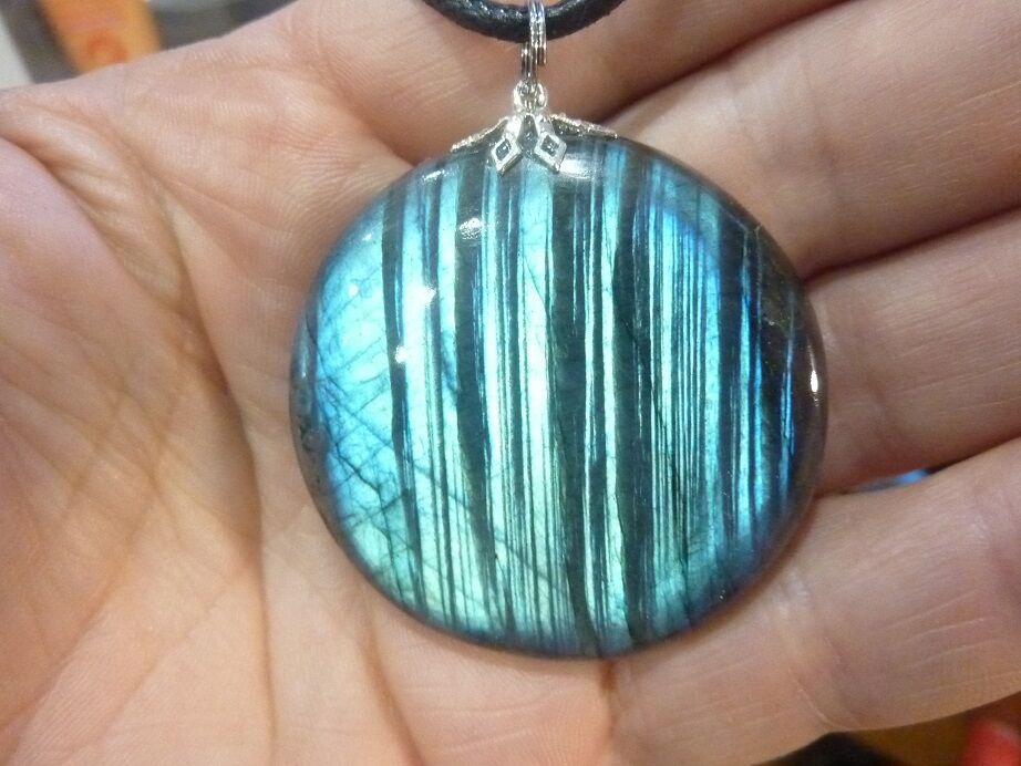 Pendentif Labradorite spécial pour thérapeute GG 1610