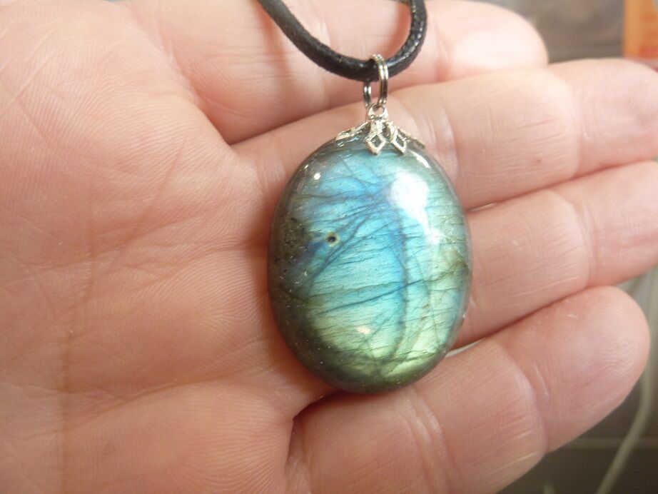 Collier pendentif Labradorite GG 4410