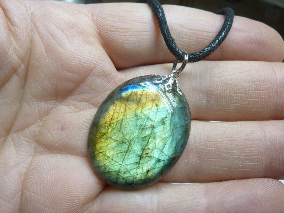 Collier pendentif Labradorite GG 0701