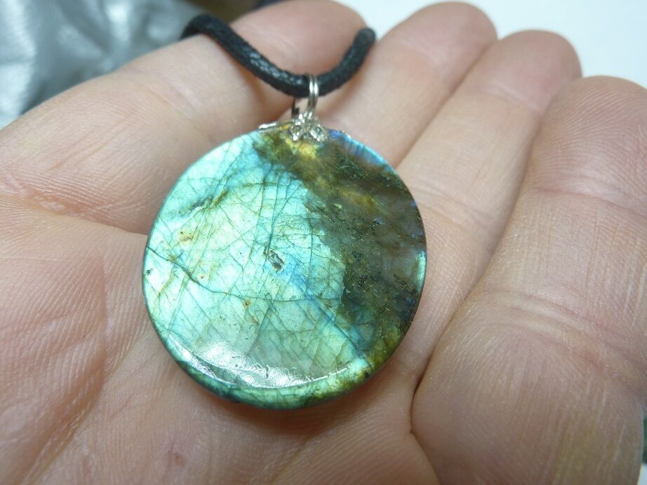 Collier pendentif Labradorite GG 0701