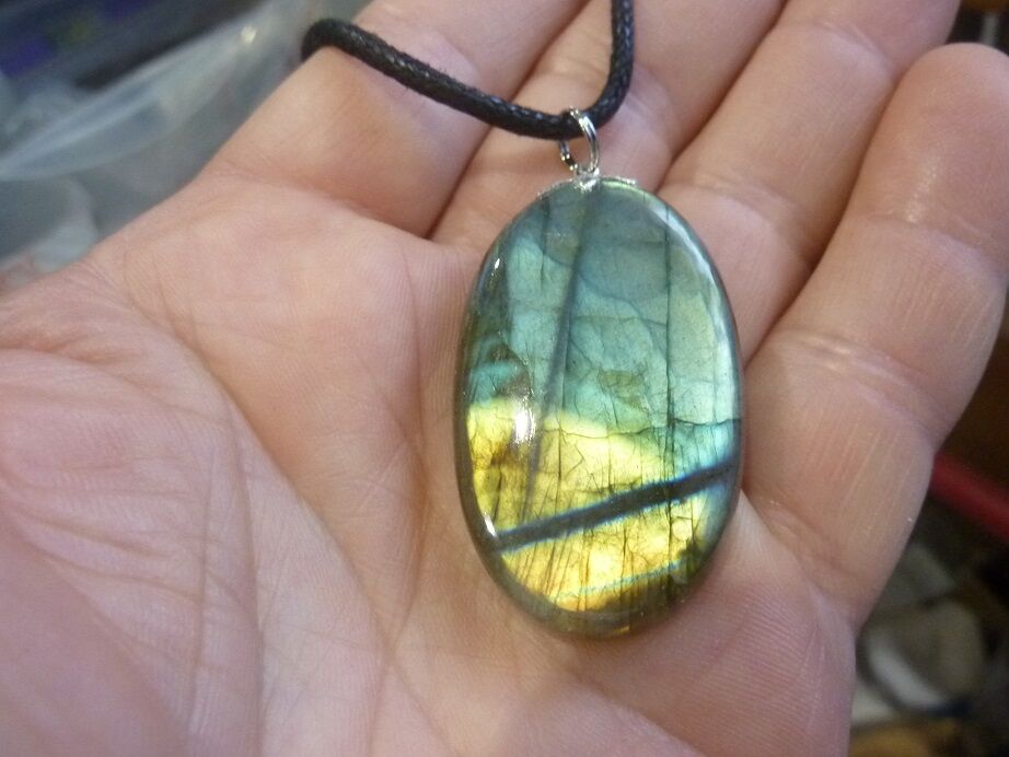 Collier pendentif Labradorite GG 0510
