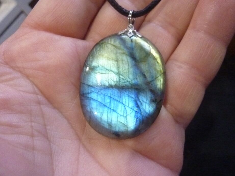 Collier pendentif Labradorite GG 1305