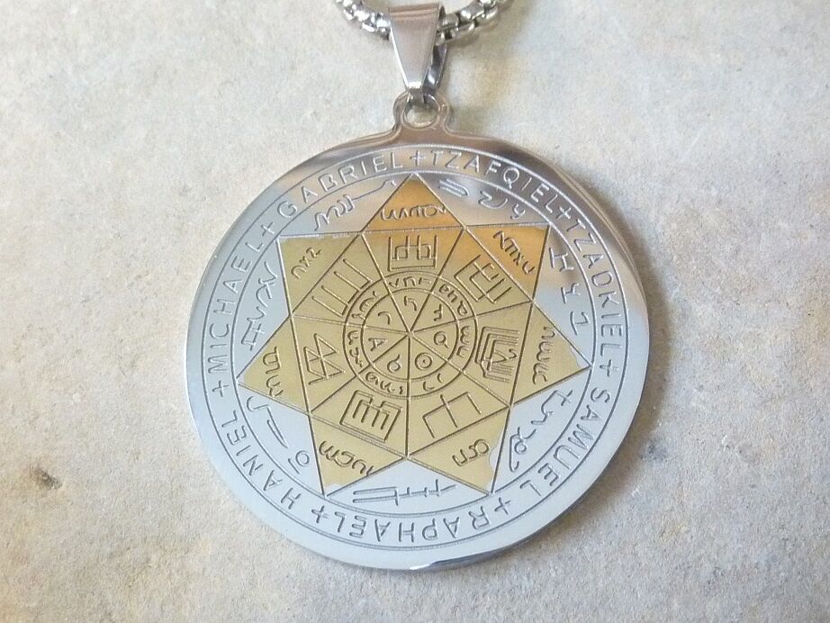 Collier pendentif Sceau des 7 Archanges Collier pendentif Sceau des 7 Archanges