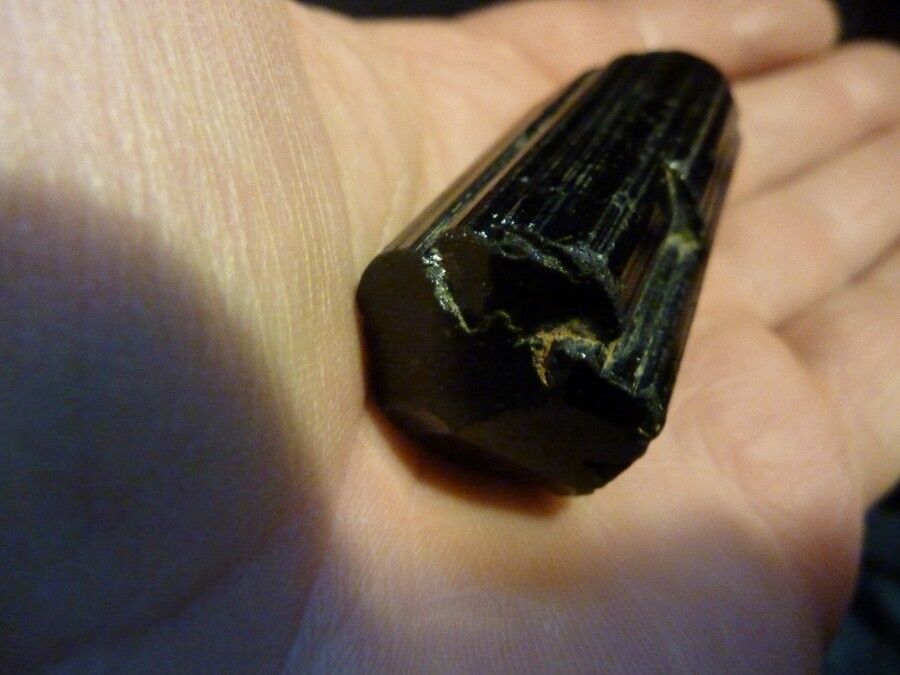 MASSIF PENDENTIF PROTECTION POINTE TOURMALINE NOIRE 53.8 GR REF 8008 – Image 4