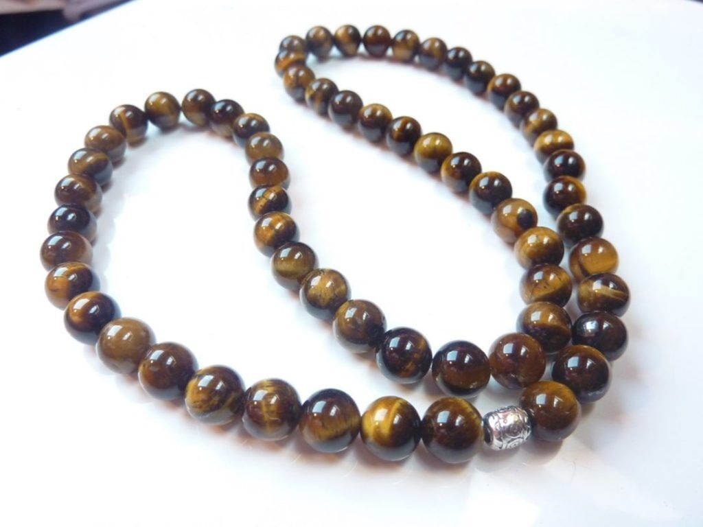 COLLIER PROTECTION OEIL DE TIGRE