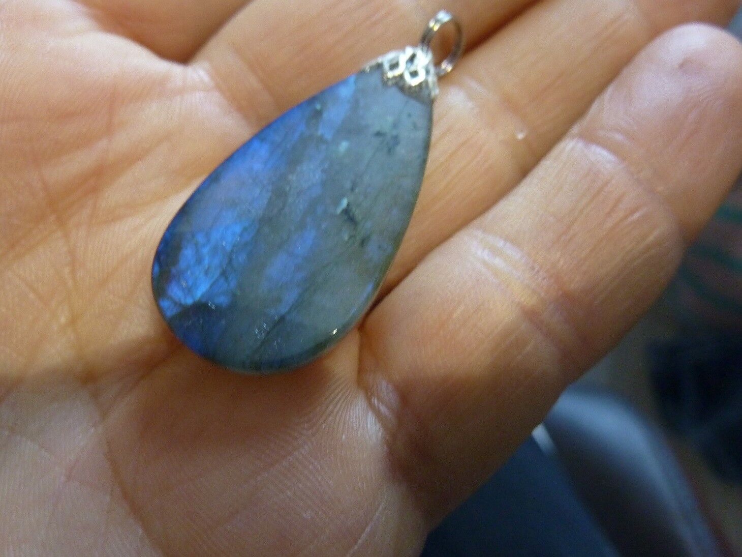 PENDENTIF PROTECTION EN LABRADORITE ref 7084 – Image 2