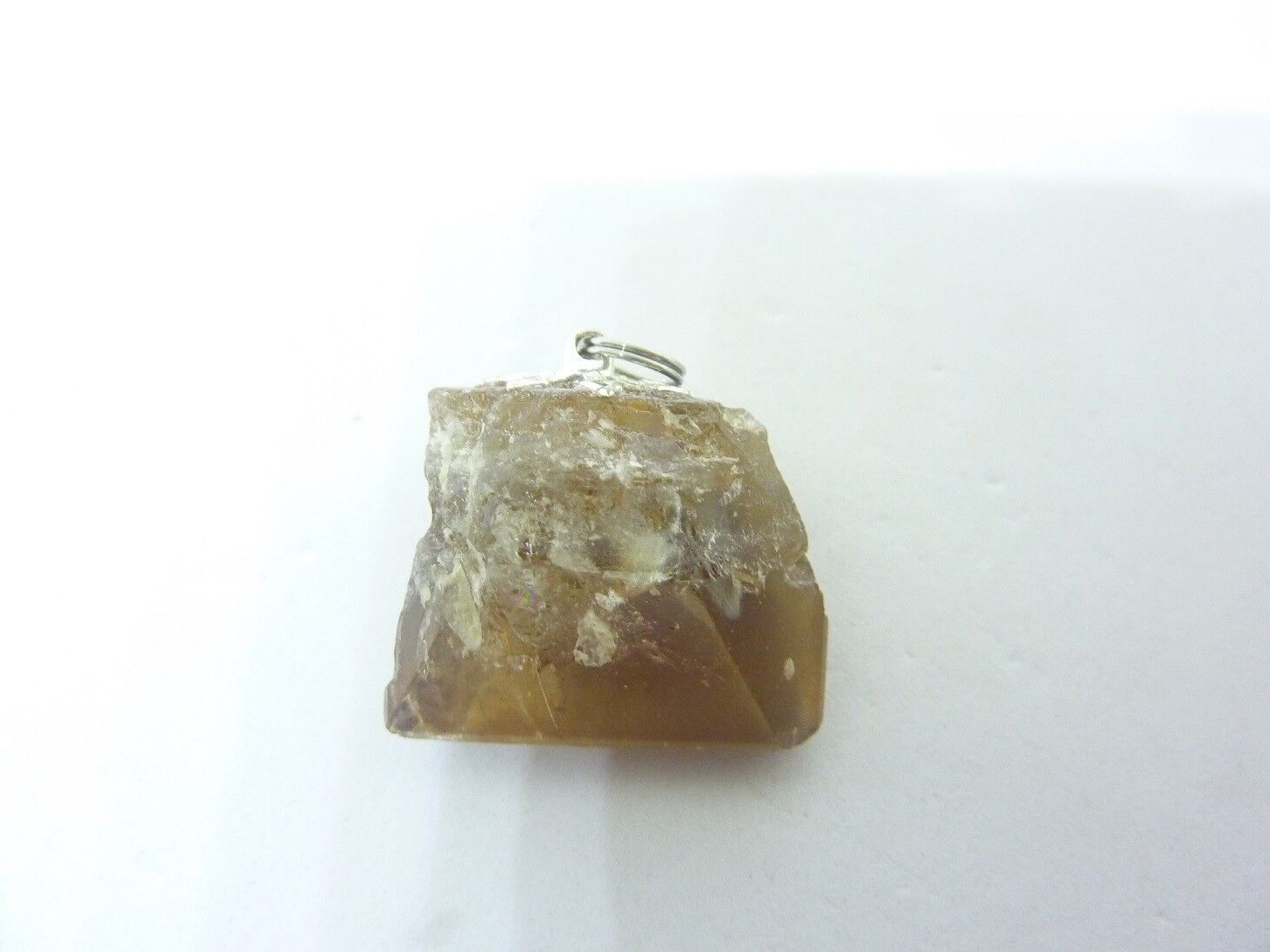 SUBLIME PENDENTIF TOPAZE IMPERIALE GEMME 19 GR 95 CARATS TRES RARE ref 7230 – Image 9