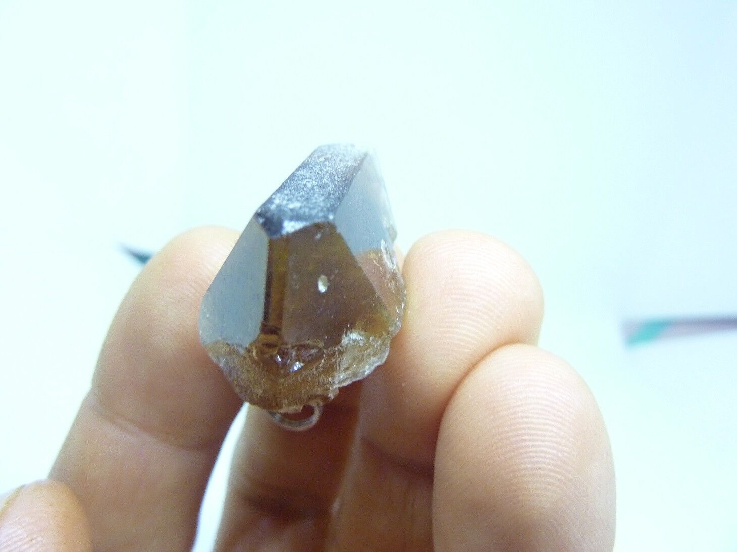 SUBLIME PENDENTIF TOPAZE IMPERIALE GEMME 19 GR 95 CARATS TRES RARE ref 7230 – Image 4