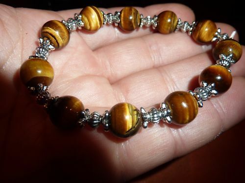 BRACELET OEIL DE TIGRE 10 mm