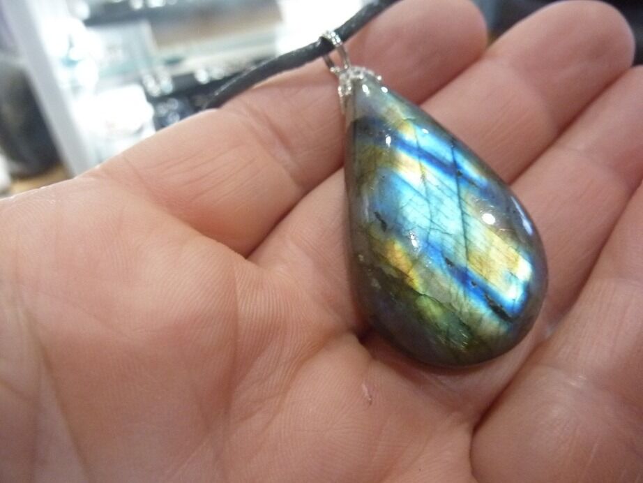 Collier pendentif Labradorite ref 2311