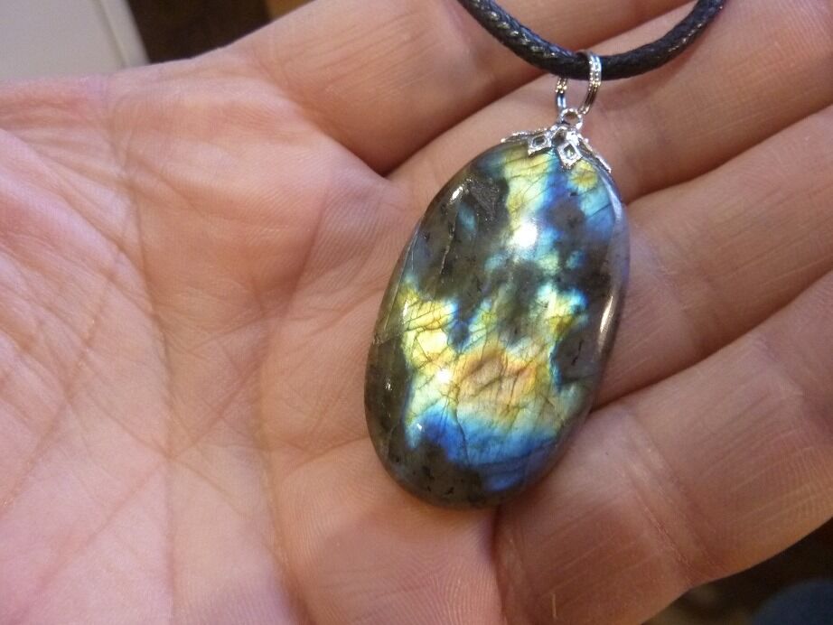 Collier pendentif Labradorite GG 953
