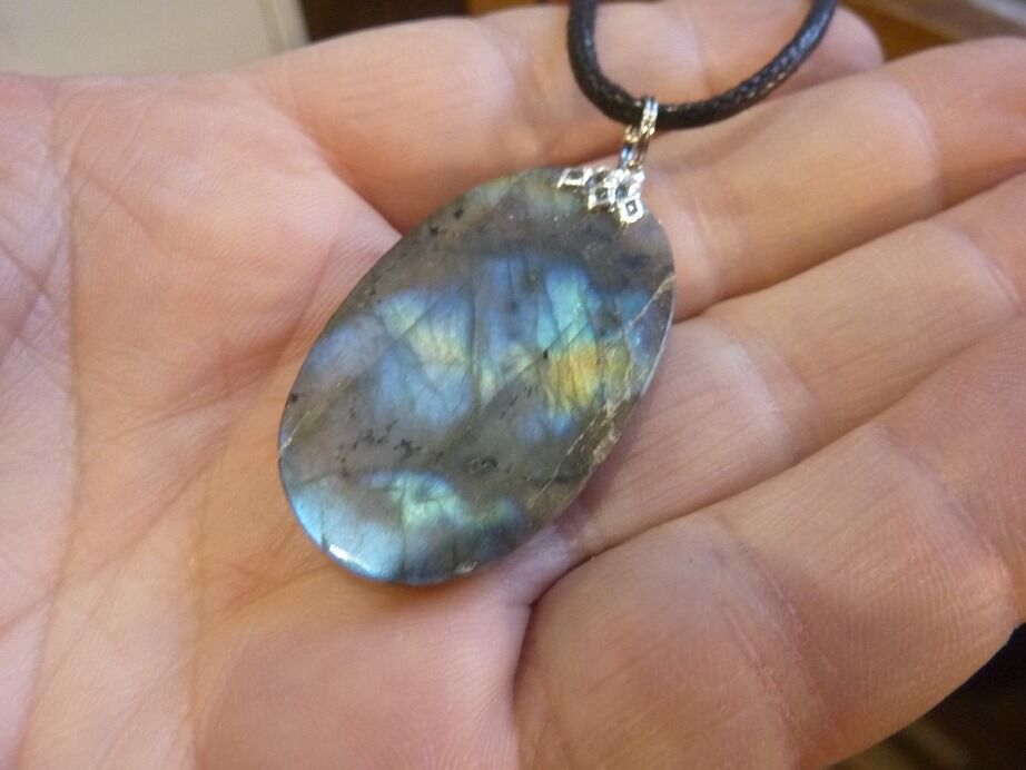 Collier pendentif Labradorite GG 953