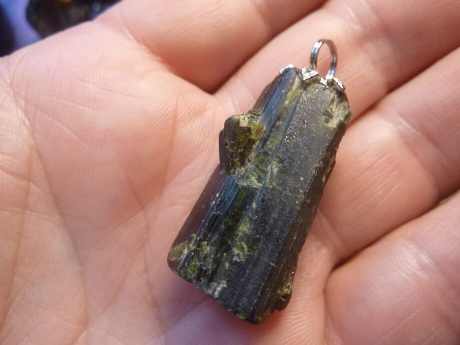Pendentif tourmaline verte-noire Ultra Rare GG 2506 – Image 3